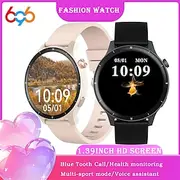 V15Z Smart Watch 1.39 inch Smartwatch Fitness Running Watch Bluetooth Pedometer Call Reminder Activity Tracker Compatible with Android iOS Men Long Standby Wat