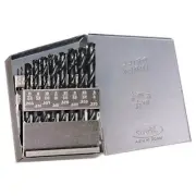 Westward 401J90 21Pc. Hss 135 Degrees Drill Bit Set