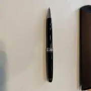 Montblanc black 0.5mm mechanical pencil #3b4879