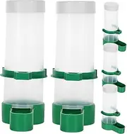 BUGUUYO Bird Feeder Automatic Feeding Discharger Scattering Plastic Bird Feeding Machine Random Style
