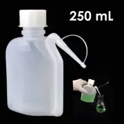 250 mL Capacity LDPE Squeeze Wash Bottles, W/ Intergral Molded Dispensing Tip