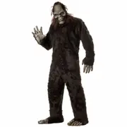Big Foot Ape Cryptid Sasquatch Horror Monster Mascot Adult Mens Costume