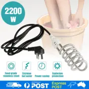 Travel Hot Water immersion Heater Stainless Steel Hot Water Heating System 2200W