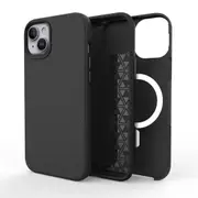 For iPhone 14 Case Compatible with Magsafe Shockproof Light Cover Black