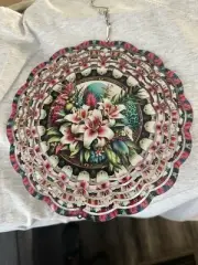 Flower wind spinner 8 inch
