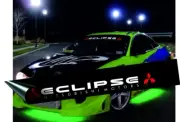 Eclipse Mitsubishi Car decal sticker front window Blood Fast and Furious