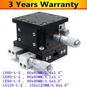 XZ Axis Sliding Table Precise Optical Lifting Platform with Dual Guide Rails