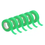 6Rolls 0.6inch x 32.8feet Neon Gaffers Cloth Tape Glow in the Dark Tape, Green