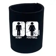 Uau Rugby Football - Funny Novelty Stubby Holder