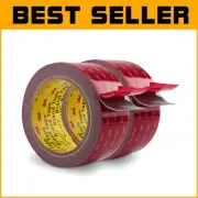 VHB Foam Tape 2 Pack - 2" x 15.4Ft Double Sided Adhesive for Indoor & Outdoor