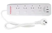 4 Outlet USB Power Board with USB & USB-C Charging Ports