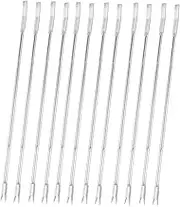 LABRIMP 12pcs Stainless Steel Seafood Tools Set Cracker Forks Nut Crab Picker Lobster Fork Easy Clean