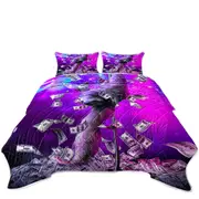 Funny Cool Art Dancing Pole Sloth Dance Coverlet