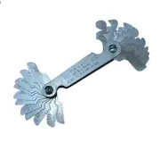 Screw Pitch Gauge Metric 22 Piece From Moore & Wright 809R 0.35-6MM