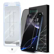 ZUSLAB Privacy Screen Protector for iPhone 16 Pro Max, Anti-Spy Tempered Glass Film with Easy Installation Tool