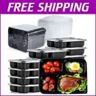 Leakproof 34oz Meal Prep Containers - Pack of 50 for On-the-Go Convenience