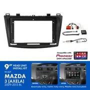 Aerpro 9" Multimedia Receiver Head Unit Kit to suit Mazda 3 2009-2013 - AKMZ4
