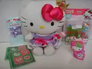 NEW Sanrio HELLO KITTY PLAYGROUND 10817 & 12" Plush Toy & Hair Ponies & More