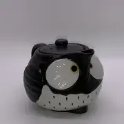 Whimsical Spotted Owl Teapot
