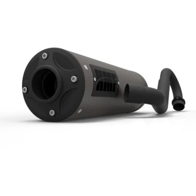 HMF Titan QS Blackout Full System Exhaust Pipe Can-Am Outlander 570 650 850