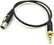 3.5mm Audio Plug to TA3F M~ni XLR 3 pin for Recording Device D11 3.5 Audio Plug Conversion Cable(50cm)