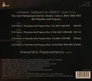 J.S. / ALEXANDRA PAPASTEFANOU BACH - WELL TEMPERED CLAVIER NEW CD