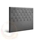 Artiss Bed Head Headboard King Single Bedhead Fabric CAPPI Grey