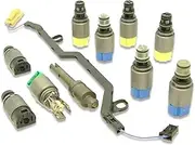 ZF 6HP19 6HP21 6HP26 Solenoid Kit Transmission Solenoid Valve 1068298044 Compatible for BMW 128i X5 X4 and Audi S4-S8(11PCS)
