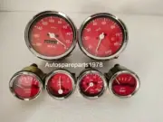 Smiths Replica Kit- Elec Temp+Oil +Fuel+Amp + Speedo 180-0MPH + 0-80RPM 100MM RC