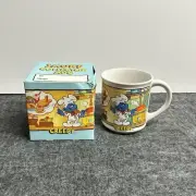 Smurfs Creamic Collectibles Mug 1982 Greedy Smurf