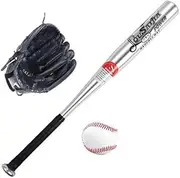 HUIJINCHAOSHI Baseball Gloves Child Kids Exercise Sports Equipment Combination Three-Piece Brown Black Pink. Baseball Gloves