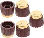 COMNESTBI Volume Control Knobs Replacement 5pcs Guitar Potentiometer Knobs Volume Caps for Amplifiers