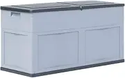 Outdoor Storage Box Patio Storage Container Lightweight for Pand Seat for Patio Cushions and Gardening Tools - Store Items on Patio, Garage, Yard