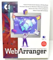 Web Arranger 2.0 Internet Information Manager Software 1996 Macintosh Apple New