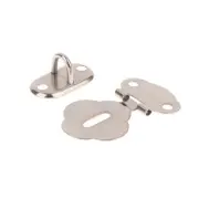 2Pair Lock Hinge Lock Hasp Hook Hardware Lock For Case Jewelry Box Diary Book