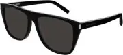 NEW Saint Laurent New Wave SL 1/F Sunglasses 001 Black 100% AUTHENTIC
