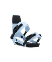 Ride A-6 Men's Snowboard Bindings, Cloud, Medium MY25