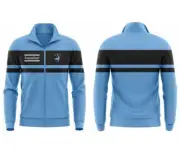 CRONULLA SHARKS 2024 NRL TEAM LOGO RETRO HERITAGE MENS ADULT ZIP UP JACKET