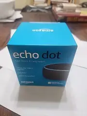 NIB Amazon Echo Dot 3rd Generation Smart Speaker w/ Alexa Charcoal Factory Seald
