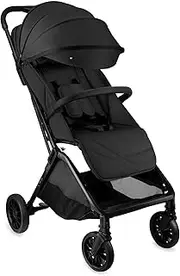 MoMi Andrea Children's Buggy with Automatic Folding System, up to 22 kg Body Weight, 5-Point Safety Belt, Drink Holder, Shopping Basket, Changing Backpack, Insect and Rain Protection, with Twin