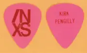 INXS Kirk Pengilly Vintage Guitar Pick - 1991 X Tour