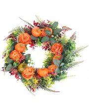 Fresh Fab Finds 17.71in Autumn Wreath
