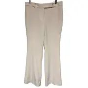 NEW! White House Black Market Structured Flare Leg Pants Trousers Women's 12