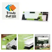 K686 PRO 98 Keys Wireless Gasket RGB Gaming Keyboard, 3-Mode PBT Mechanical K...