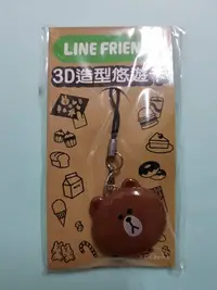 在飛比找Yahoo!奇摩拍賣優惠-LINE FRIENDS 3D造型悠遊卡-熊大-010502