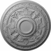 30 5/8"OD x 2 1/2"P Ceiling Medallion (Fits Canopies up to 6 3/4")