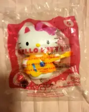 McDonald's Hello Kitty Loves Music 2013 #6 Happy Meal Toy Kitty Bobble Head