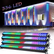 336LED 168W RGB Light Bar Wall Wash Stage Lighting DMX5 Halloween Party Lights