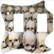 SG Standard Pickguard Custom Gibson Graphical Guitar Pick Guard Skull Pile 1