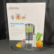 Canoly JE-75 BPA Free Material Powerful DC Motor Masticating Juicer